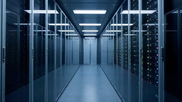 Business professionals analyzing data in a technological setting AI video preview