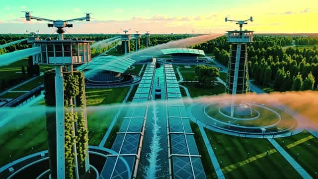 建築、風景、公園AI影片素材 AI video preview