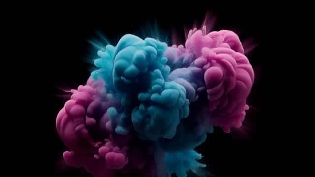 Dynamic abstract liquid color gradient wave simulation AI video preview