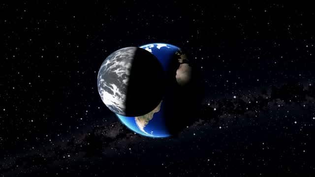 深い宇宙で恒星系を周回する惑星たち AI video preview