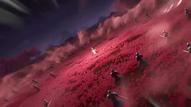 幻想世界で繰り広げられるシネマティックな武術バトル AI video preview
