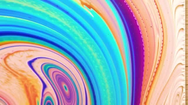 鮮やかな抽象流体背景アート AI video preview