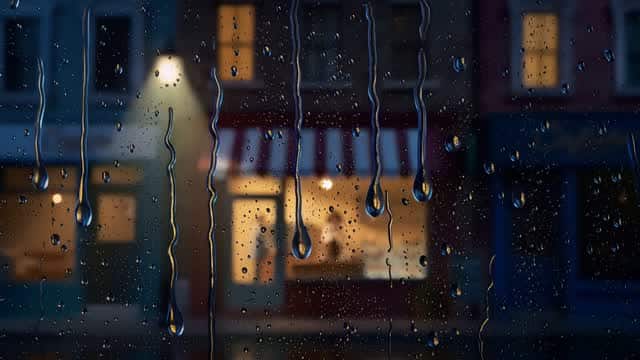 Stylish urban coffee shop ambiance and latte art close up AI video preview